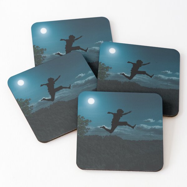 Item preview, Jump across the dark sky designed and sold by Linda La Guardia.