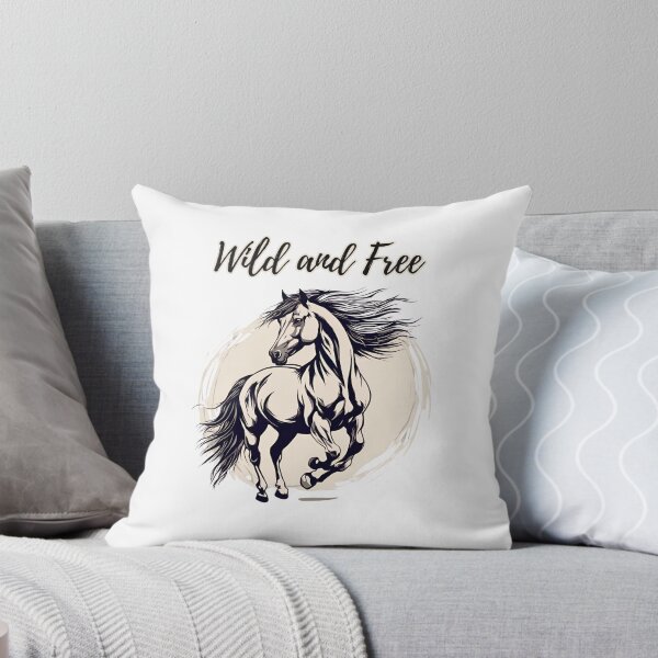 Item preview, Wild and Free Horse designed and sold by FitEnvy.