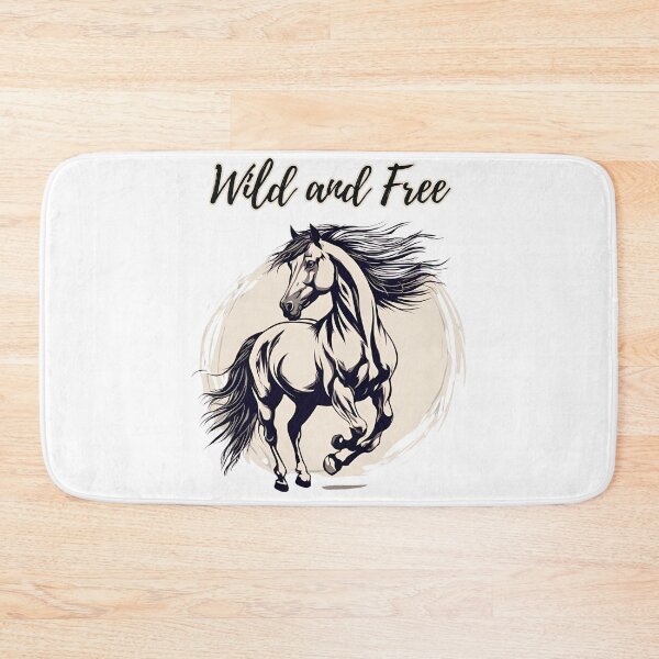 Item preview, Wild and Free Horse designed and sold by FitEnvy.