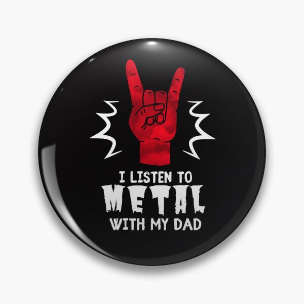 Item preview, I listen to metal with my dad designed and sold by Pint-SizeDesign.