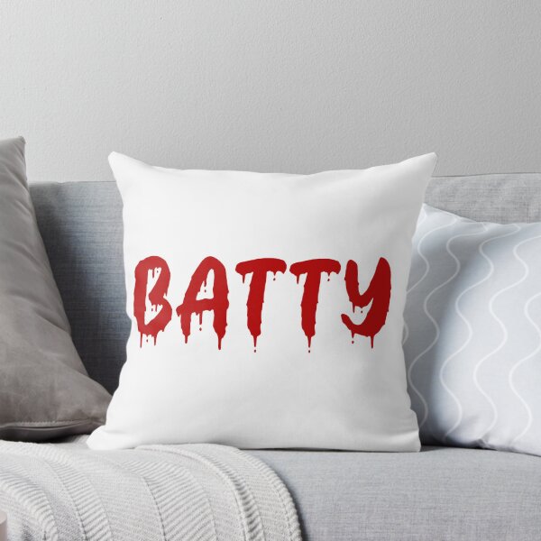 Item preview, RED ON WHITE BATTY BLOOD DRIP designed and sold by RomeArtCo.