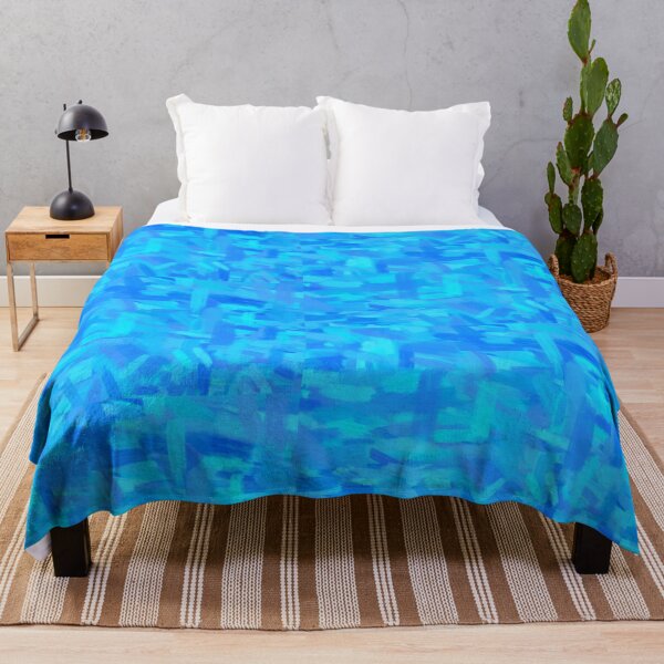 Item preview, Blocky Blue Pattern Background designed and sold by FizzLab.