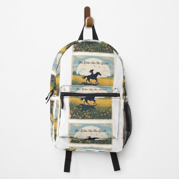 Item preview, She Rides like the wind designed and sold by FitEnvy.