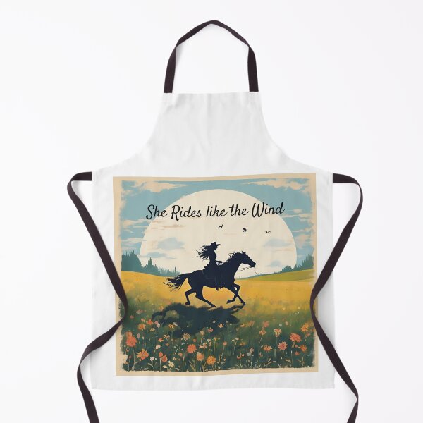 Item preview, She Rides like the wind designed and sold by FitEnvy.