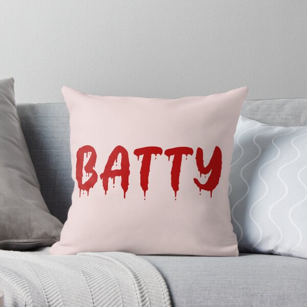 Item preview, RED ON PINK BATTY BLOOD DRIP designed and sold by RomeArtCo.