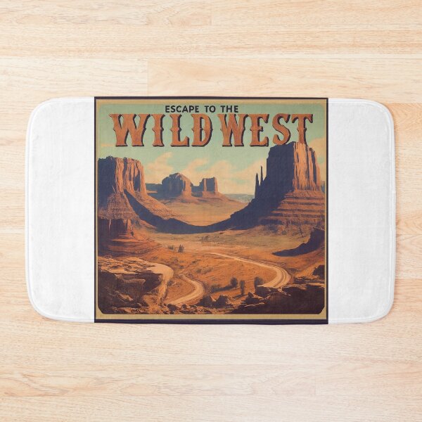 Item preview, Escape to the wild west designed and sold by FitEnvy.