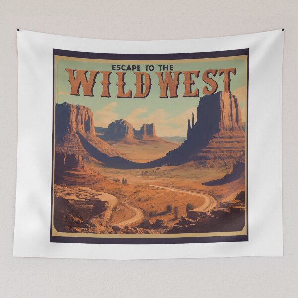 Item preview, Escape to the wild west designed and sold by FitEnvy.