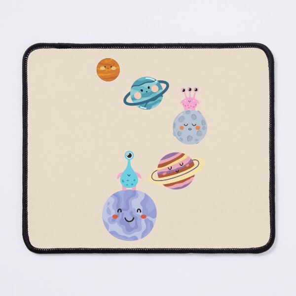 Item preview, Cute Planetary Characters with Aliens designed and sold by Umay Eylul Keles.