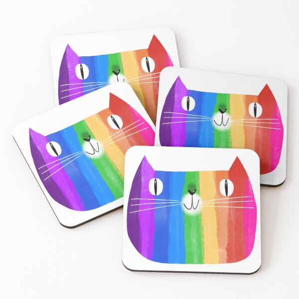 Item preview, Rainbow Cat designed and sold by poket.piktures.
