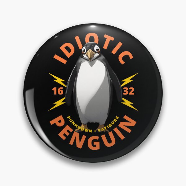 Item preview, Idiotic Penguin designed and sold by pUNKnown.