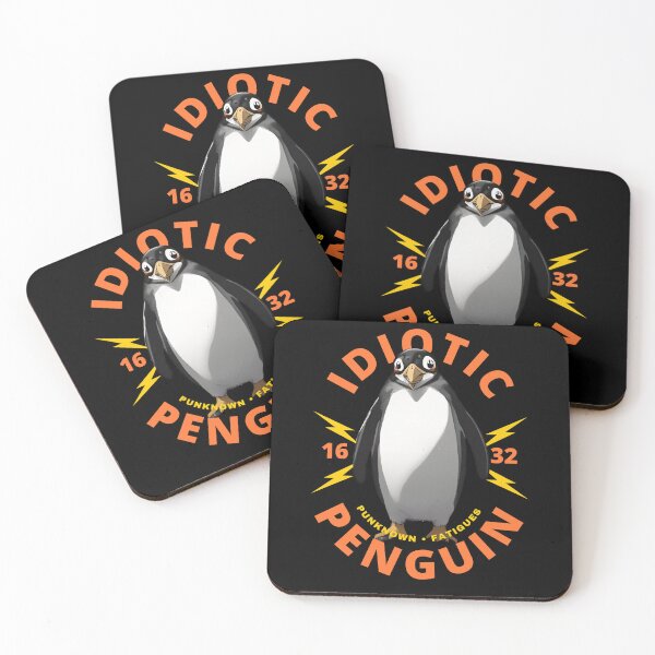 Item preview, Idiotic Penguin designed and sold by pUNKnown.