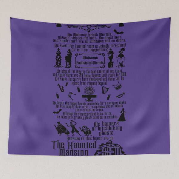 Item preview, In This House We Do Haunted Mansion designed and sold by TheCaliGirls.