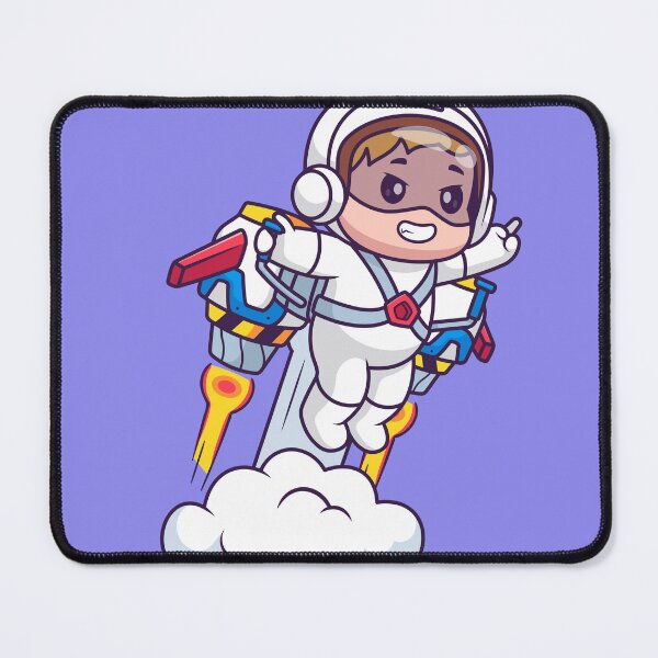 Item preview, Cute Astronaut Man Flying with Rocket Cartoon Vector Icon Illustration designed and sold by hjian8219.