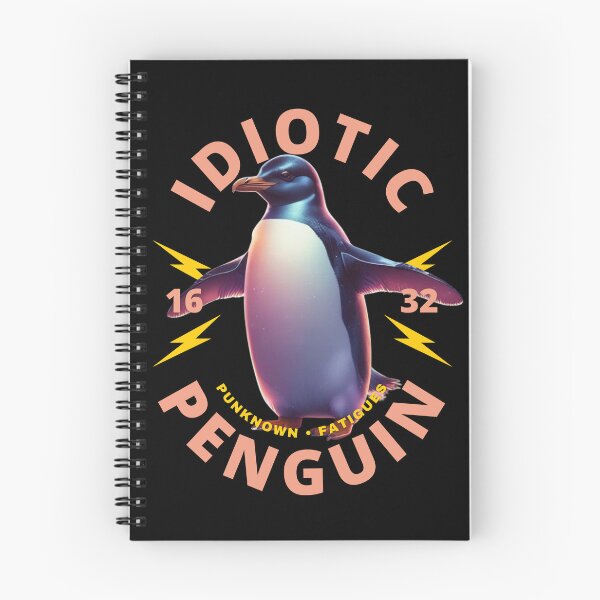 Item preview, Idiotic Penguin designed and sold by pUNKnown.