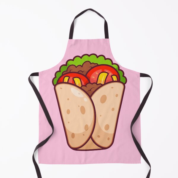 Item preview,  Burrito Food Cartoon Vector Icon Illustration designed and sold by hjian8219.