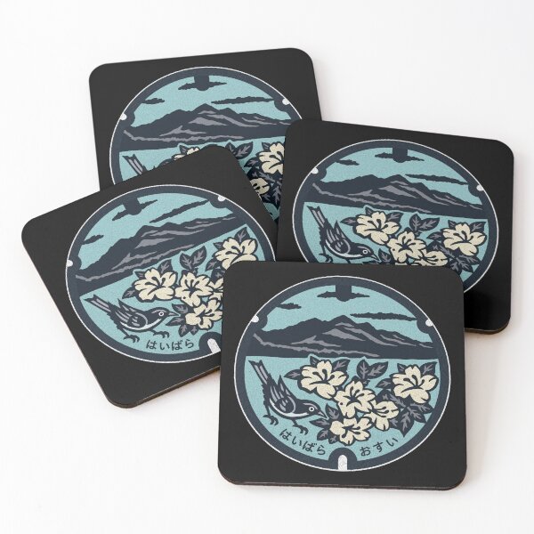 Item preview, Haibara Town Manhole Cover Art 2 designed and sold by Musashi1996Art.