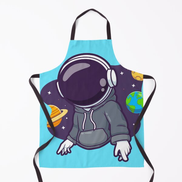 Item preview,  Cute Astronaut Wearing Hoodie Jacket Space Cartoon Vector Icon Illustration designed and sold by hjian8219.