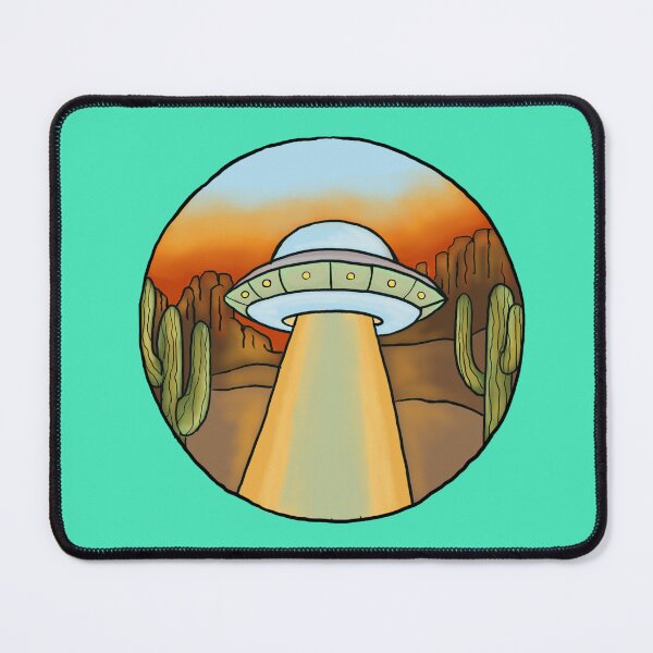Item preview, Sunset UFO designed and sold by Scribbles By Brittany.