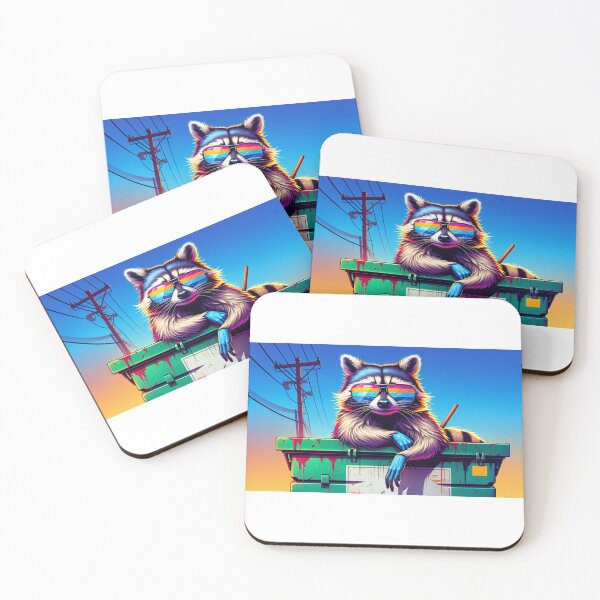 Item preview, Raccoon Wearing Sunglasses  designed and sold by ssmg80.