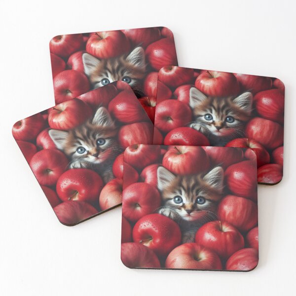 Item preview, Apple cat designed and sold by shymuscat.