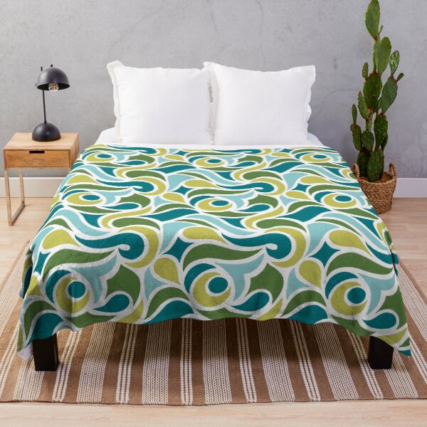 Item preview, Green Ocean Tiles designed and sold by Sonali Schroder.