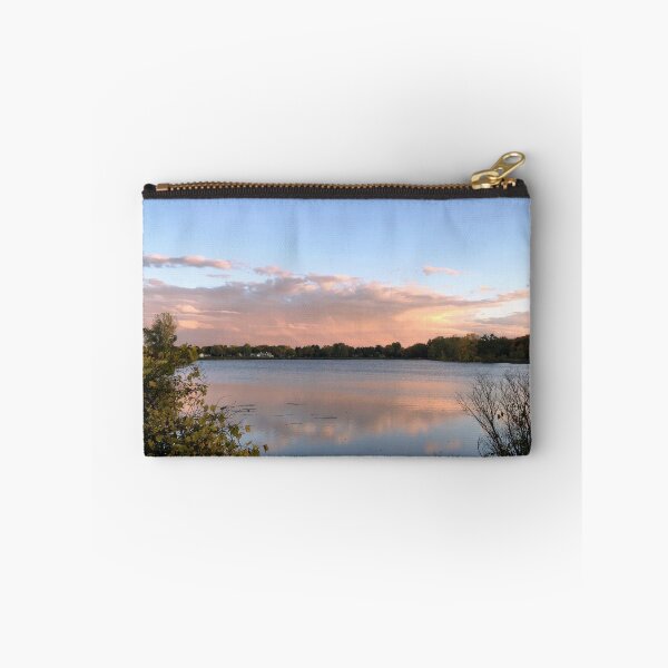 Item preview, Sunset over the lake designed and sold by JilleArt Designs.