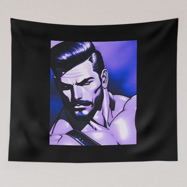 Item preview, Iconic Leather Daddy LGBTQ Gay Pride Graphic Design designed and sold by ItsAKinkThing.