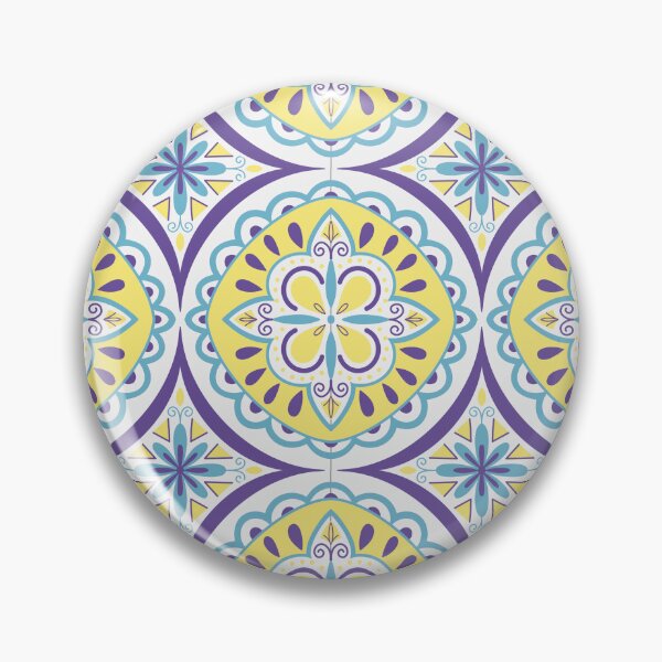 Item preview, Yellow Azulejos designed and sold by Sonali Schroder.