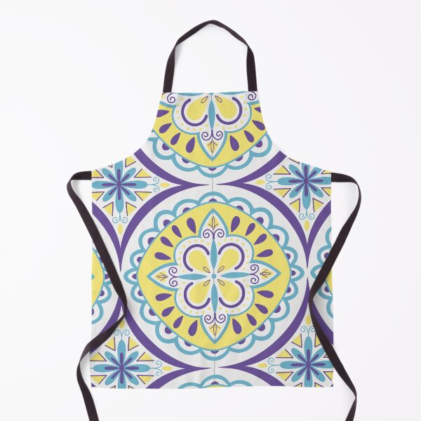 Item preview, Yellow Azulejos designed and sold by Sonali Schroder.