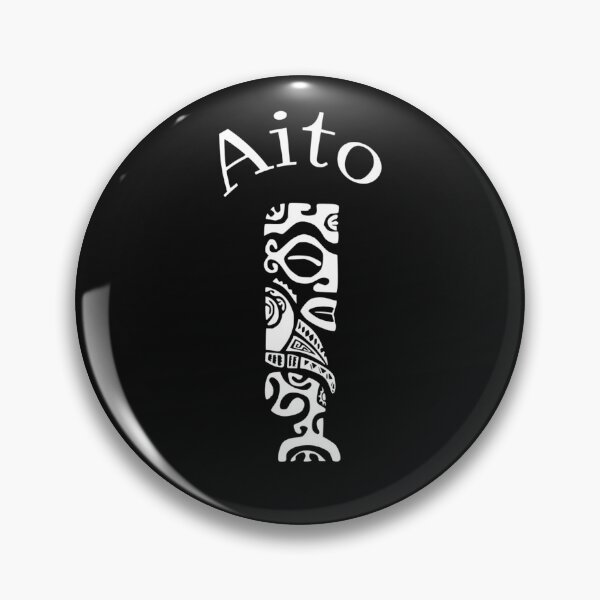 Item preview, TIKI AITO (white) designed and sold by Nesian-Tahiti.