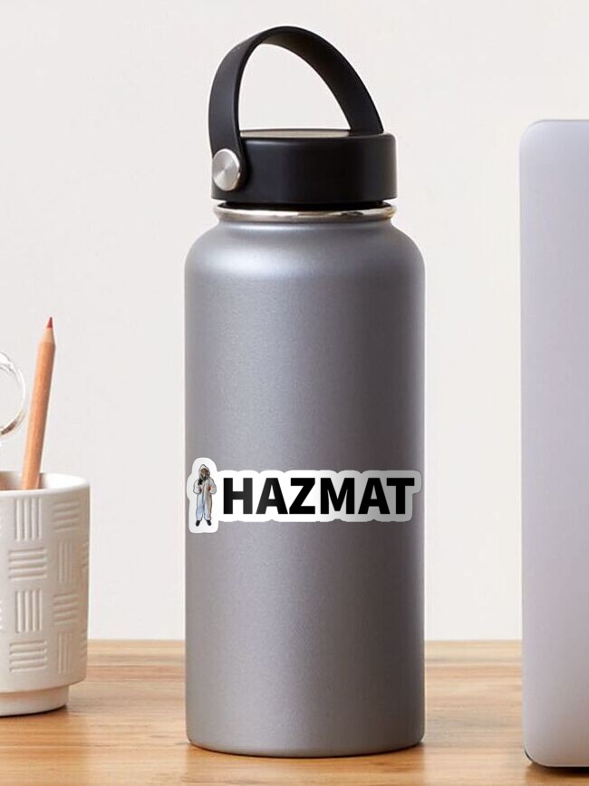 Thumbnail 1 von 3, Sticker, HAZMAT-Wortmarke mit Bild designt und verkauft von minzwashere.