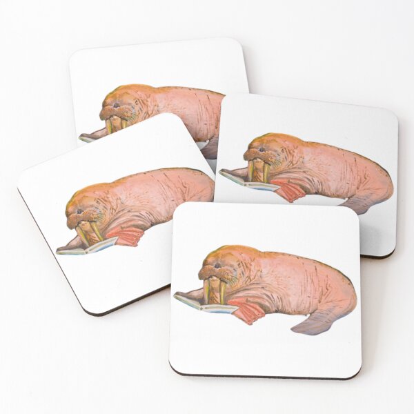 Item preview, Reading walrus designed and sold by Theresa LaBrecque.