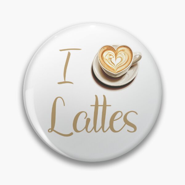 Item preview, I Love Lattes designed and sold by DigitalToast.