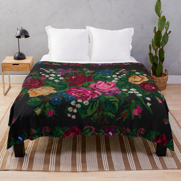 Item preview, Antique Karabakh Flower Patterned designed and sold by DehaArt.
