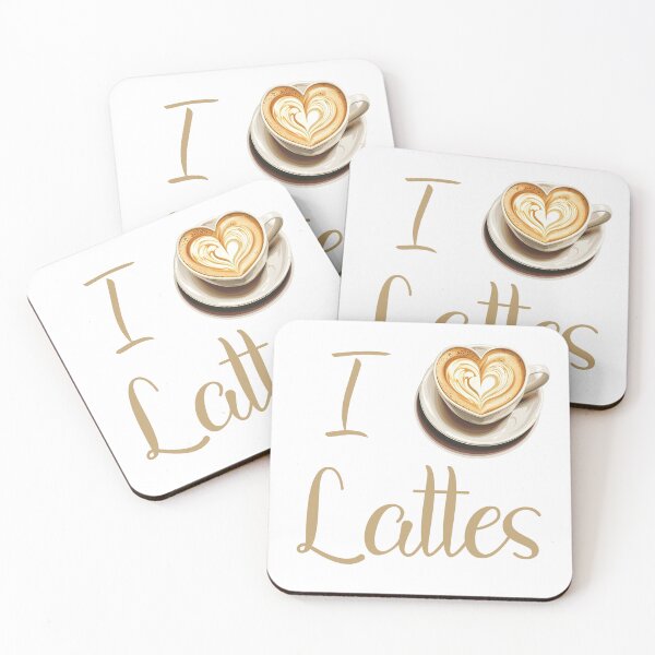 Item preview, I Love Lattes designed and sold by DigitalToast.