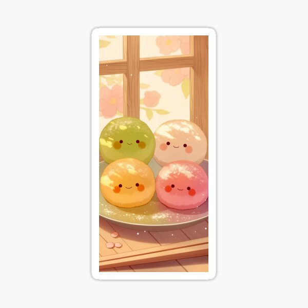 Aperçu de l'œuvre Un joli mochi pastel ! créée et vendue par TheVibesGallery.