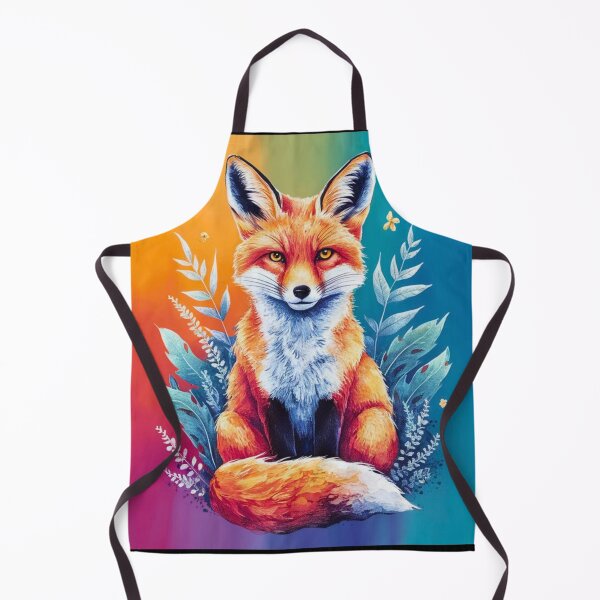 Artikelvorschau, Süßer Fuchs. Entzückender Fuchs, Aquarellfuchs, Fuchszeichnung, Blumenfuchs, Fuchsbild entworfen und verkauft von FoxVibes.