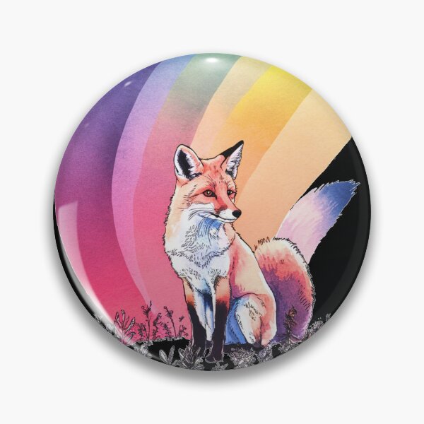 Artikelvorschau, Süßer Fuchs. Entzückender Fuchs, Aquarellfuchs, Fuchszeichnung, Blumenfuchs, Fuchsbild entworfen und verkauft von FoxVibes.