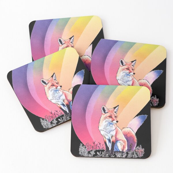 Artikelvorschau, Süßer Fuchs. Entzückender Fuchs, Aquarellfuchs, Fuchszeichnung, Blumenfuchs, Fuchsbild entworfen und verkauft von FoxVibes.