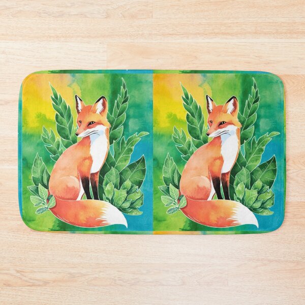 Artikelvorschau, Süßer Fuchs. Entzückender Fuchs, Aquarellfuchs, Fuchszeichnung, Blumenfuchs, Fuchsbild entworfen und verkauft von FoxVibes.