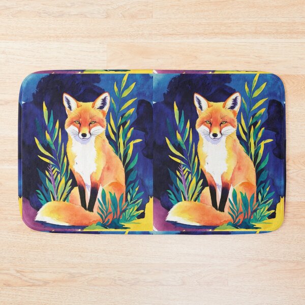 Artikelvorschau, Süßer Fuchs. Entzückender Fuchs, Aquarellfuchs, Fuchszeichnung, Blumenfuchs, Fuchsbild entworfen und verkauft von FoxVibes.