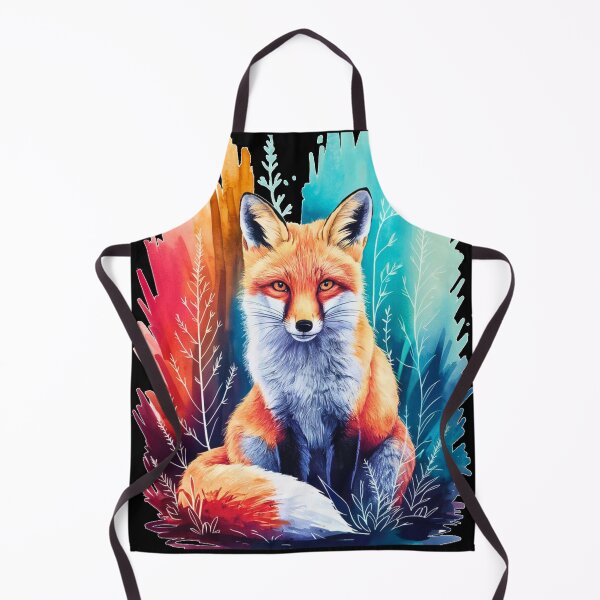 Artikelvorschau, Süßer Fuchs. Entzückender Fuchs, Aquarellfuchs, Fuchszeichnung, Blumenfuchs, Fuchsbild entworfen und verkauft von FoxVibes.