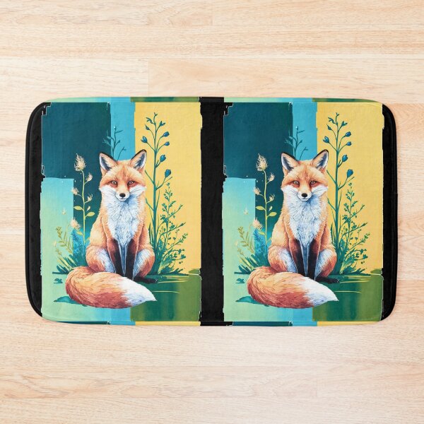 Artikelvorschau, Süßer Fuchs. Entzückender Fuchs, Aquarellfuchs, Fuchszeichnung, Blumenfuchs, Fuchsbild entworfen und verkauft von FoxVibes.