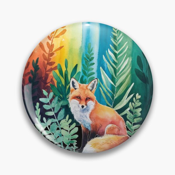 Artikelvorschau, Süßer Fuchs. Entzückender Fuchs, Aquarellfuchs, Fuchszeichnung, Blumenfuchs, Fuchsbild entworfen und verkauft von FoxVibes.