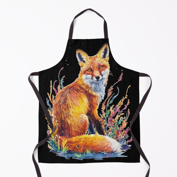 Artikelvorschau, Süßer Fuchs. Entzückender Fuchs, Aquarellfuchs, Fuchszeichnung, Blumenfuchs, Fuchsbild entworfen und verkauft von FoxVibes.