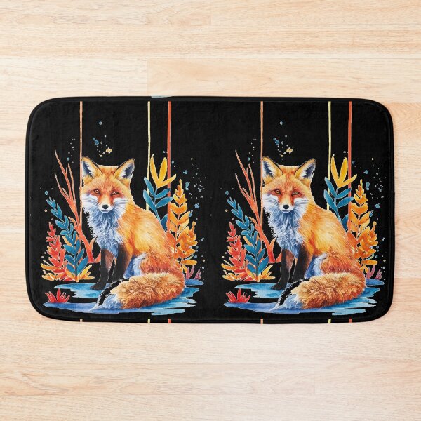 Artikelvorschau, Süßer Fuchs. Entzückender Fuchs, Aquarellfuchs, Fuchszeichnung, Blumenfuchs, Fuchsbild entworfen und verkauft von FoxVibes.
