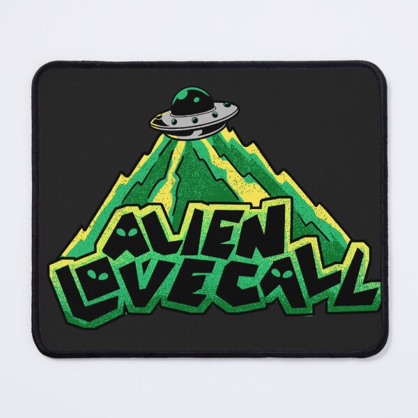 Item preview, Alien Love Call Logo Font T-Shirt Design designed and sold by andop-studio.