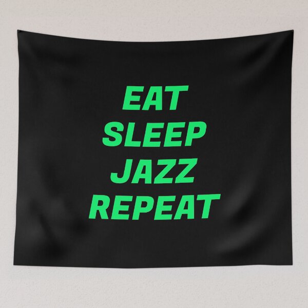 Item preview, Eat Sleep Jazz Repeat  designed and sold by Inspirationmotivation.