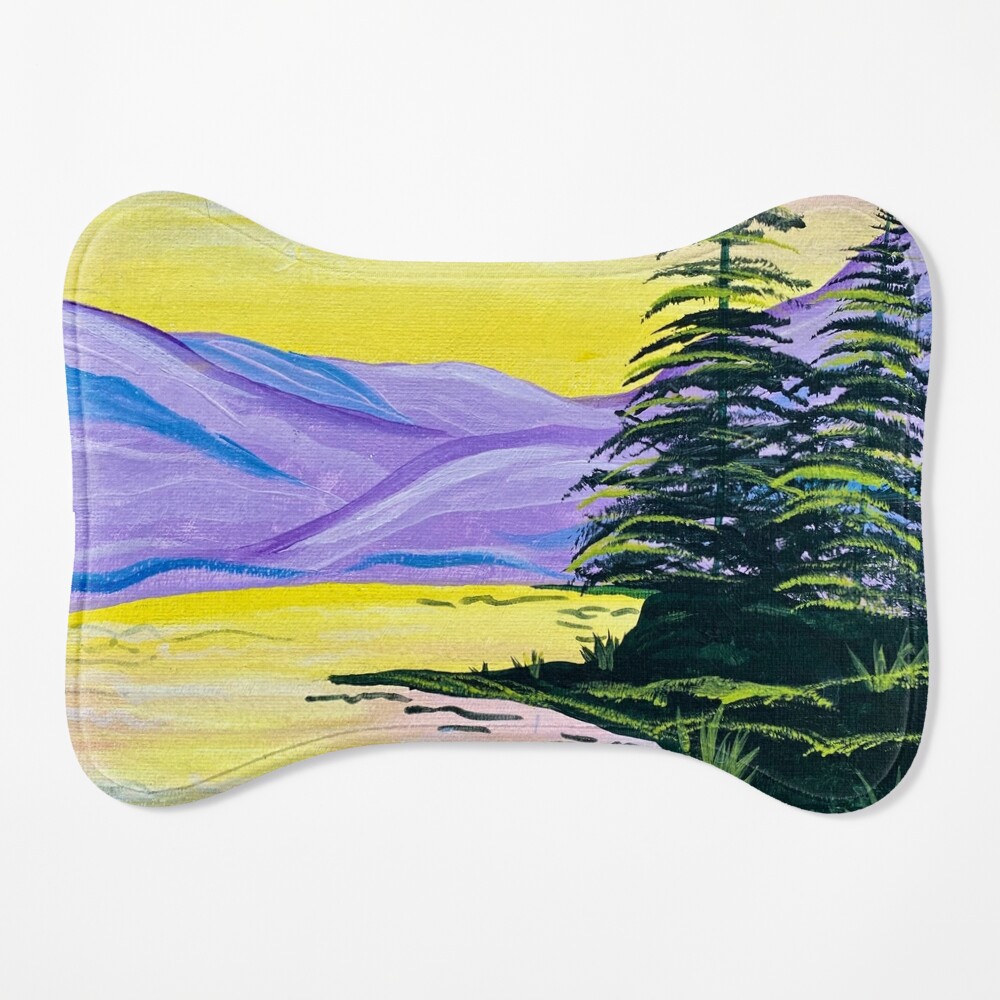 A Lake full of Colours Pet Mat