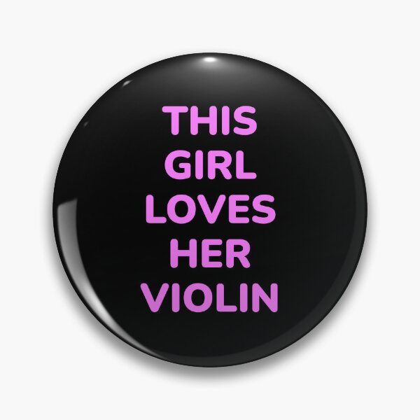 Item preview, This Girl Loves Her Violin designed and sold by Inspirationmotivation.